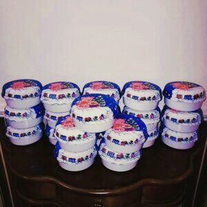 (20) VINTAGE 80S PLASTIC TREAT GIFT CONTAINERS SOLD BY K-MART NWT